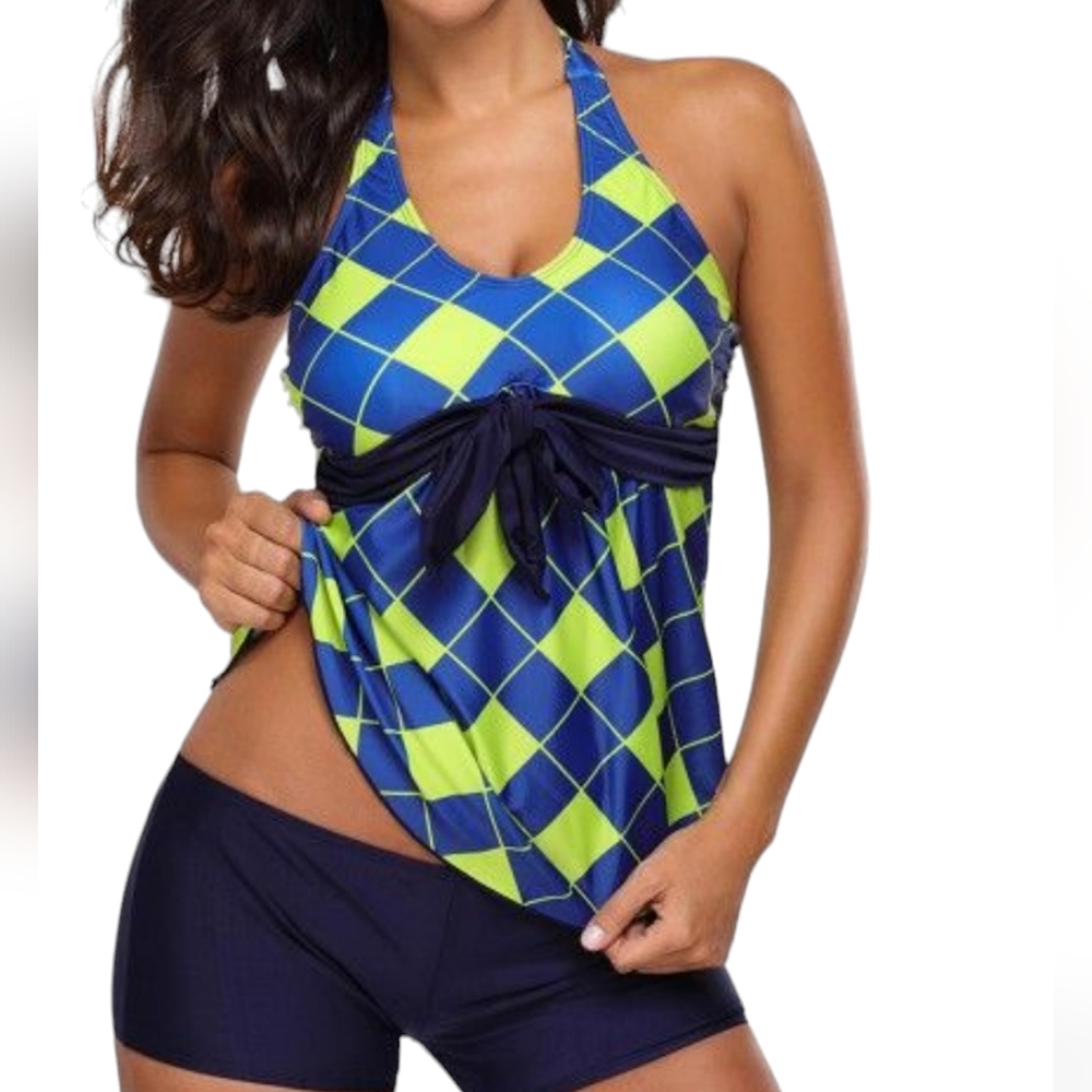 Fashion Attractive Swimwear 2 piece Tankini 0022